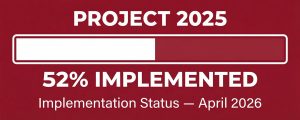 Project 2025 Status Report: We Centrists Should Be Alarmed